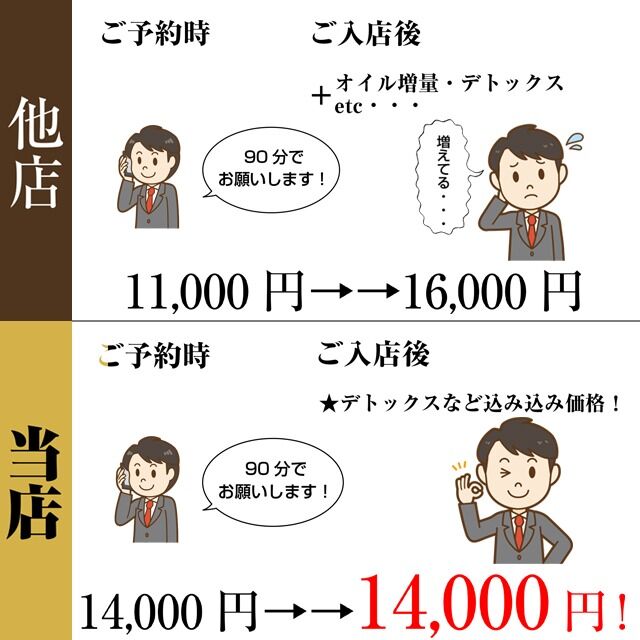 《 満足保証 》追加OP無し！