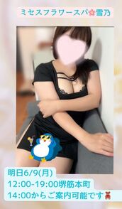 堺筋本町メンズエステ Mrs.FlowerSPA 雪乃～ユキノ～