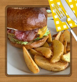 お腹空いてくる写真を投下🍔