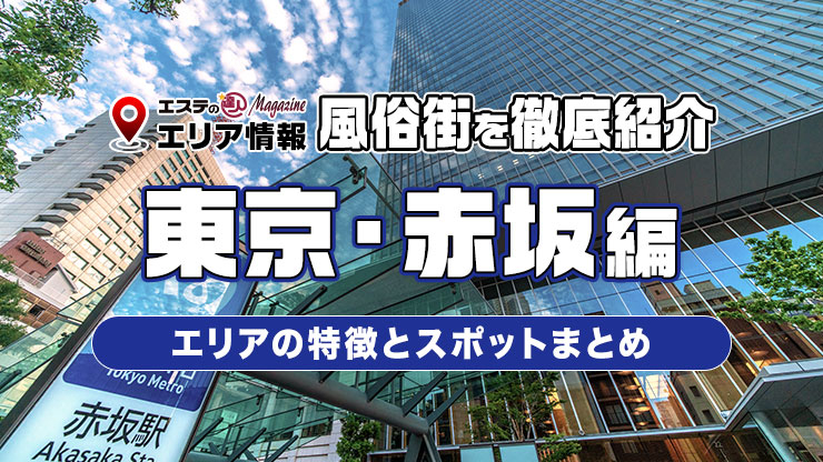 赤坂の風俗を徹底解説！赤坂風俗の特徴・スポットまとめ